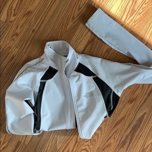 White north face spring jacket